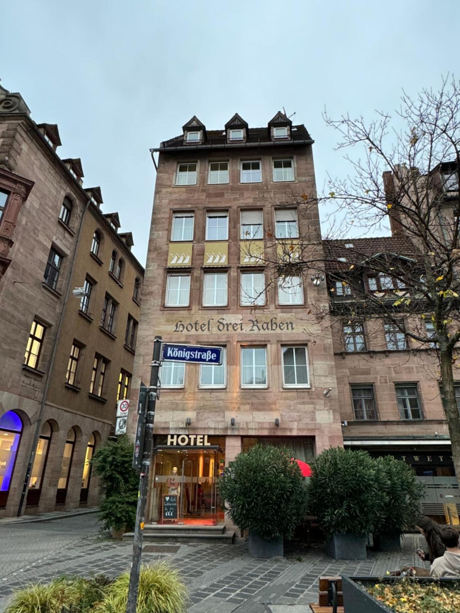 Hotel Drei Raben Nuremberg Ngoại thất bức ảnh