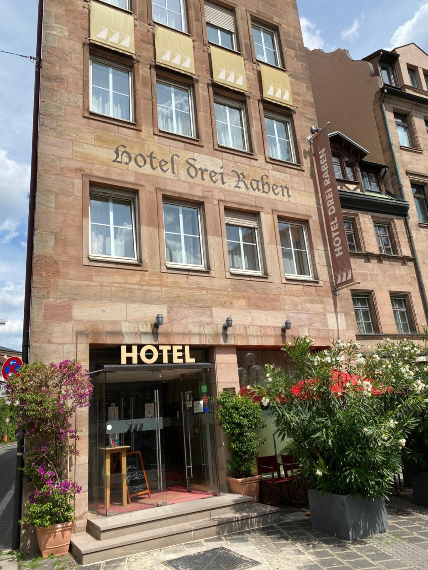 Hotel Drei Raben Nuremberg Ngoại thất bức ảnh