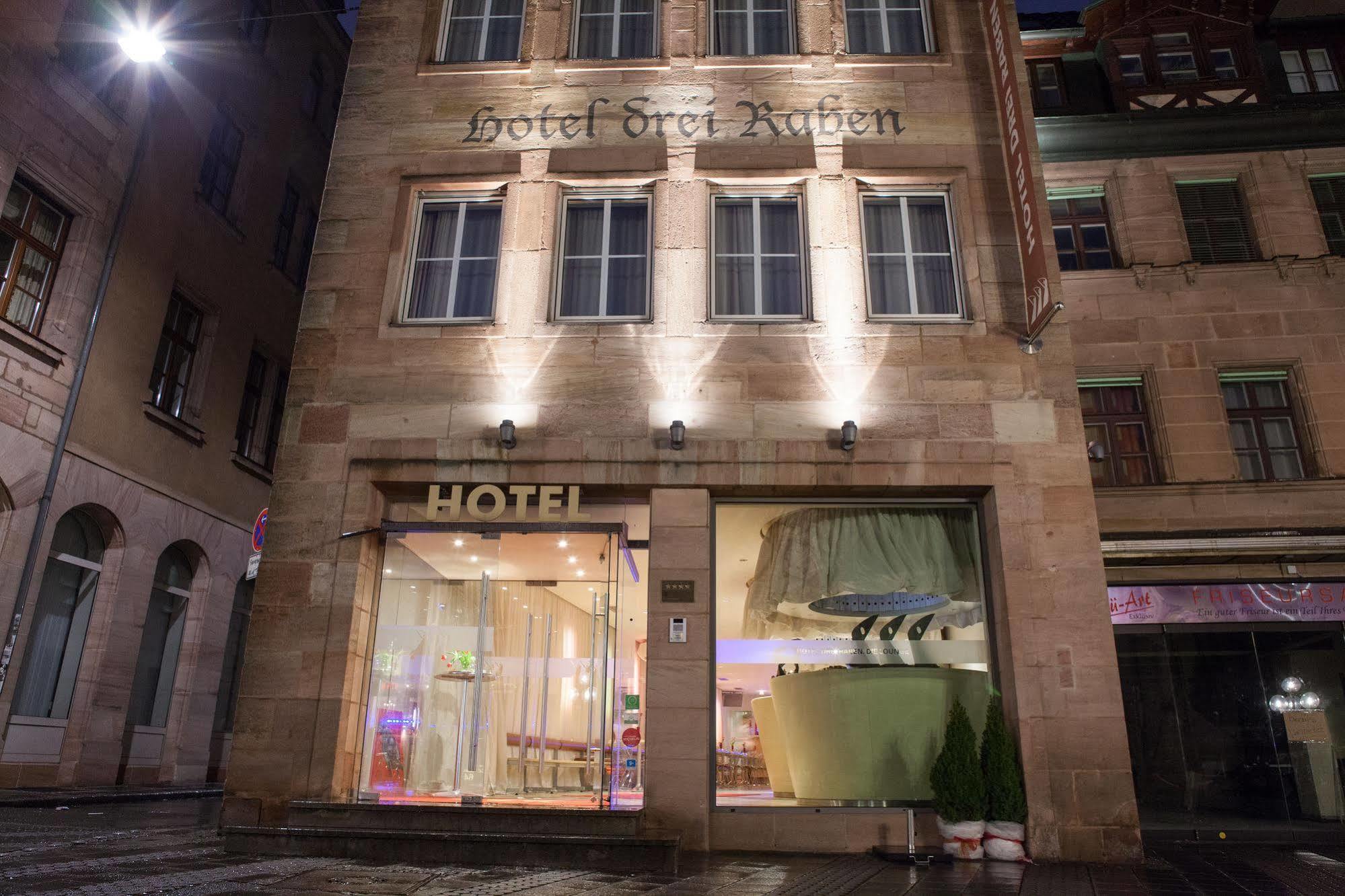 Hotel Drei Raben Nuremberg Ngoại thất bức ảnh